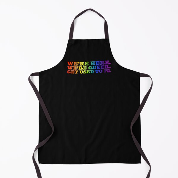 Item preview, We're Here We're Queer Get Used to It designed and sold by sillyjess.