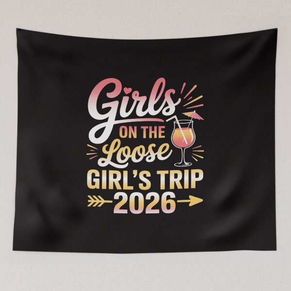 Item preview, Girls On The Loose, Tie Dye Girls Weekend Trip 2026 designed and sold by HudsonErik.