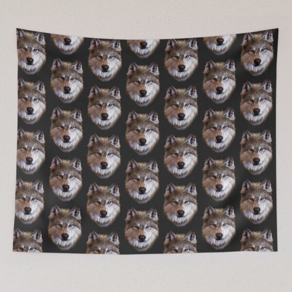 Item preview, Arctic Gaze — Wolf Portrait designed and sold by Massimo Righi.