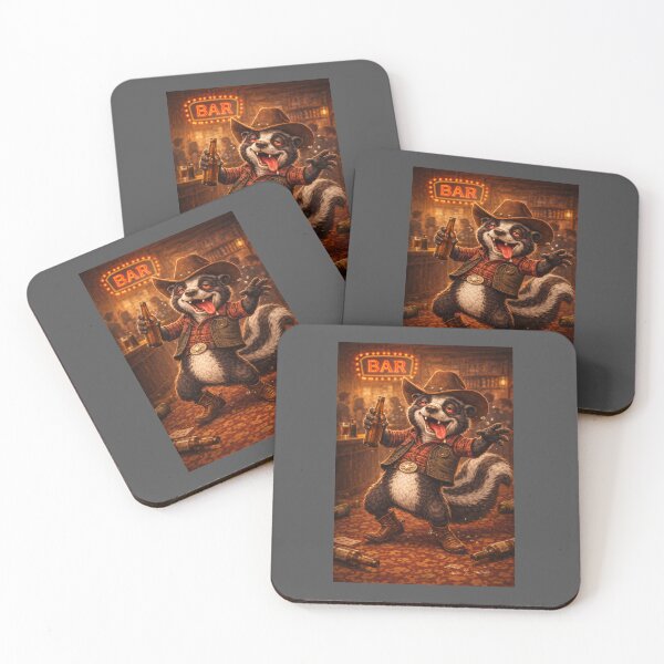 Item preview, Drunk as a Skunk designed and sold by Hornace88studio .