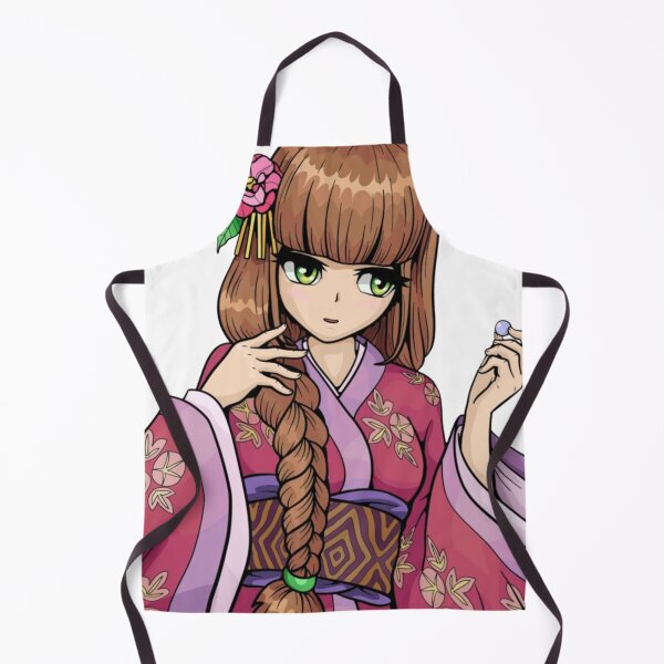 Item preview, Young Woman Wearing Floral Kimono designed and sold by Silrom.