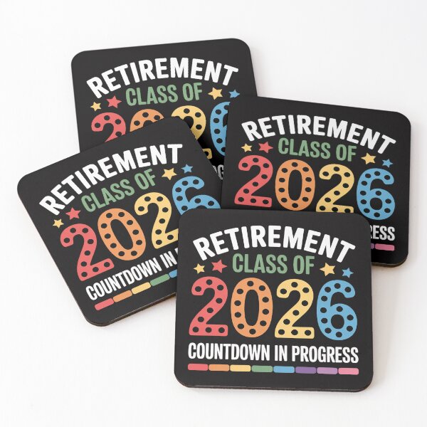 Item preview, Retirement Class of 2026 Countdown in Progress Teacher designed and sold by HermanTricia.