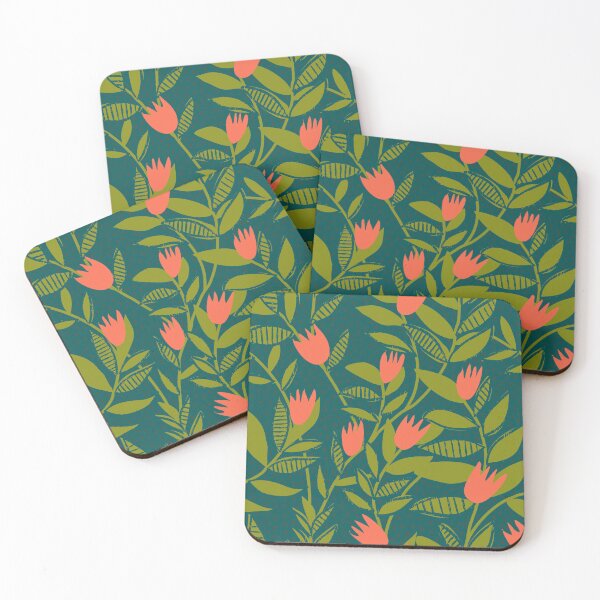 Item preview, Trellis - Persimmon designed and sold by Traci Pollard Design Studio.