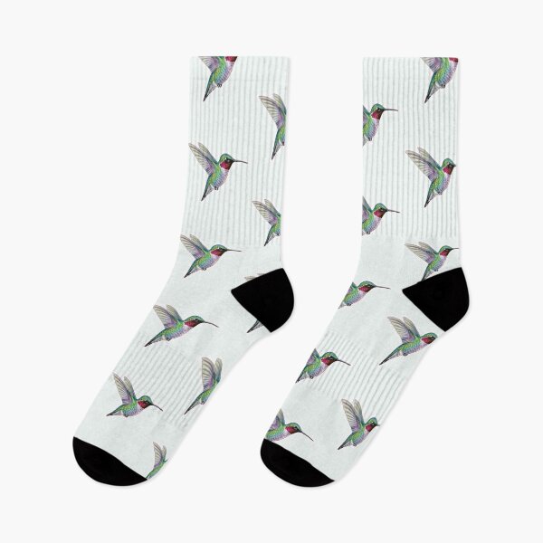 Item preview, Colorful Hummingbird in Flight – Tropical Bird Illustration designed and sold by soletstudio.
