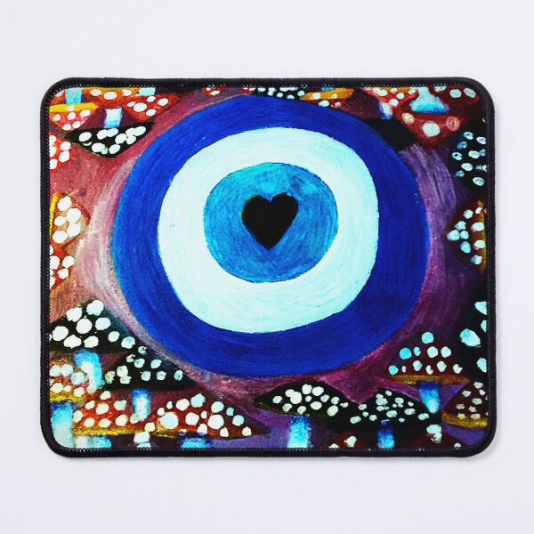 Item preview, Hearted Evil Eye designed and sold by ChaoticWitch1111.