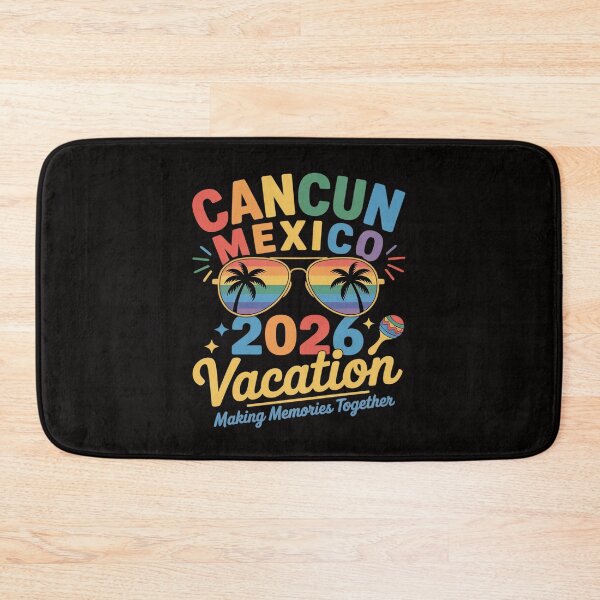 Item preview, Family Vacation 2026Cancun Mexico Trip, Family Matching Vacation, Personalized Beach Trip Top, Cruise Squad Trip Apparel designed and sold by DarioRosales.