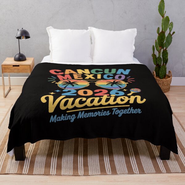 Item preview, Family Vacation 2026Cancun Mexico Trip, Family Matching Vacation, Personalized Beach Trip Top, Cruise Squad Trip Apparel designed and sold by DarioRosales.