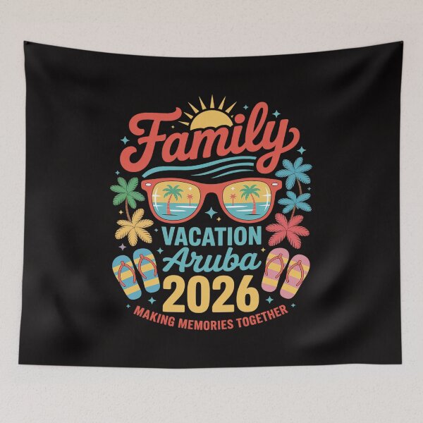 Item preview, Family Vacation Aruba 2026 Making Memories Together designed and sold by DarioRosales.
