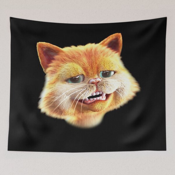 Item preview, Grumpy Cat Snarl — Expressive Character Portrait designed and sold by Massimo Righi.