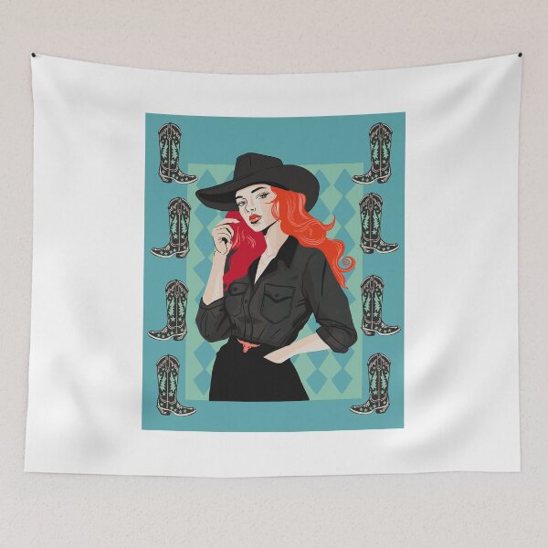 Item preview, Cowgirl Print designed and sold by secondplacetheory.