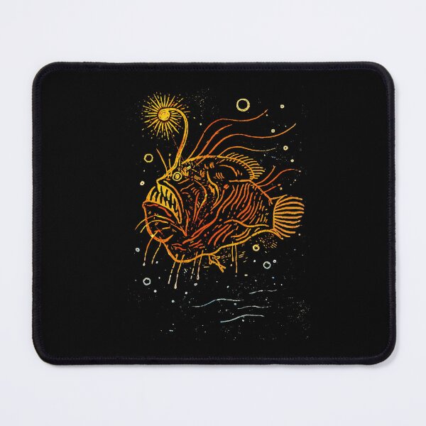 Item preview, Deep sea angler fish-goth, pirate lover gift designed and sold by RandyHaskins.