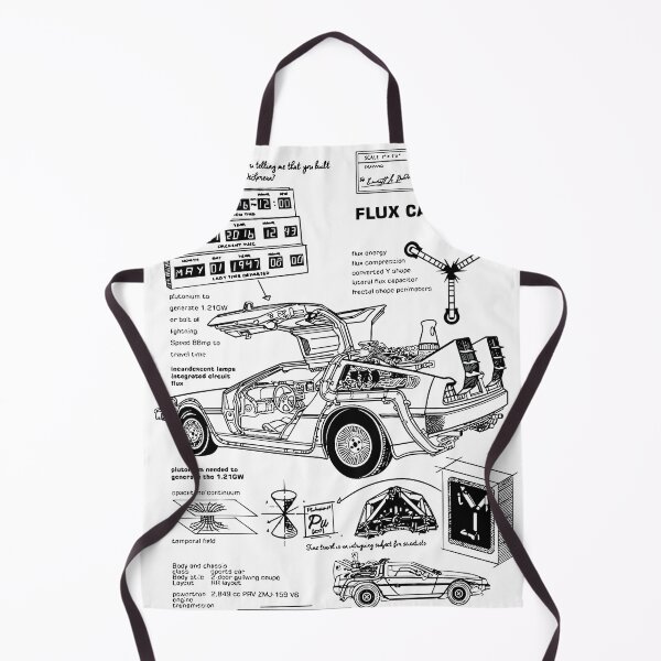 Item preview, Vintage Classic Car Delorean Project designed and sold by PrintCarClub.