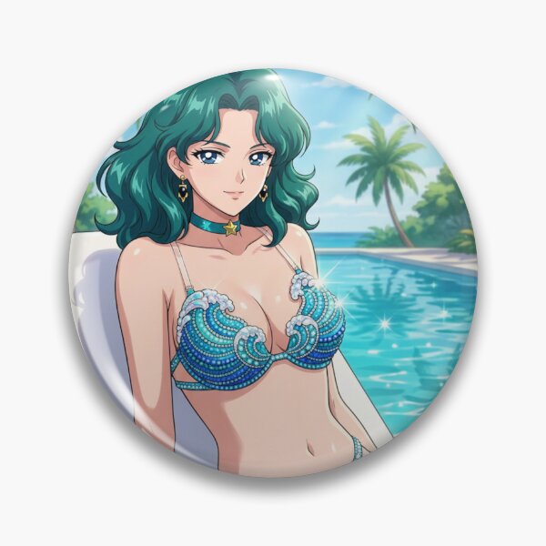 Item preview, Sailor Neptune by the Pool designed and sold by Solace Sparkles.