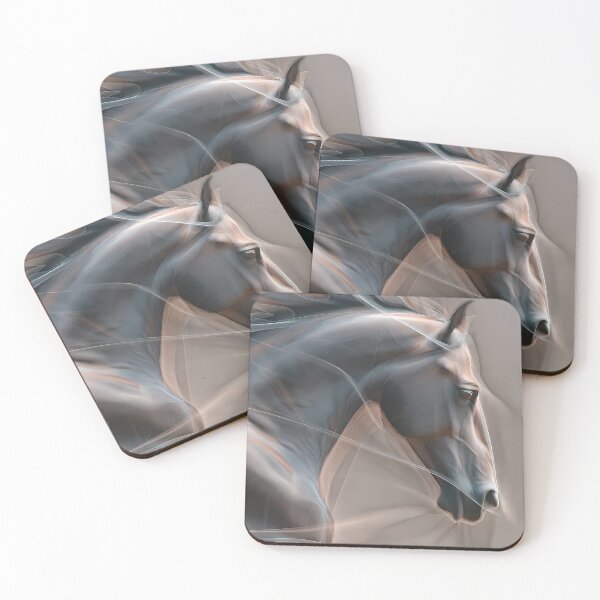 Item preview, Stylized Horse Abstract Artwork (image size 7840x11680) designed and sold by Digital-Davinci.