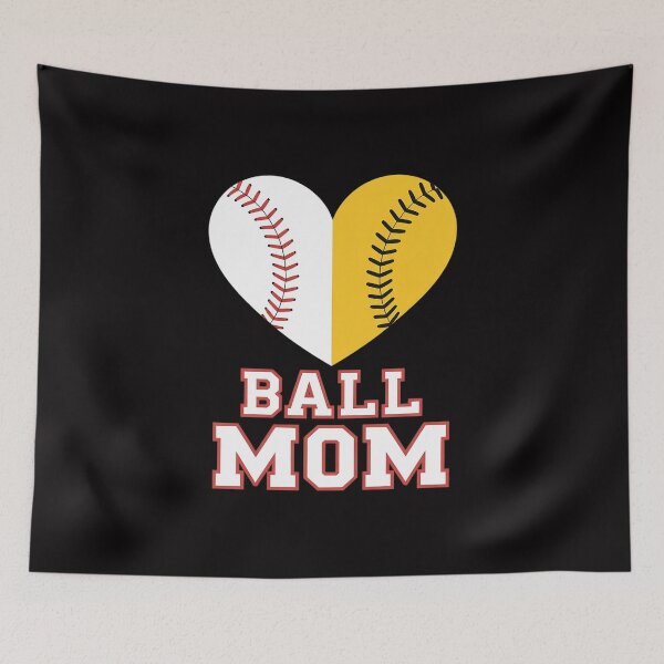 Artikelvorschau, Ball Mom Softball & Baseball Frauen Baseball Softball entworfen und verkauft von HermanTricia.