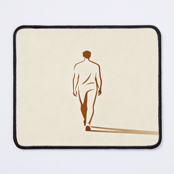 Item preview, Solitary Walk – Minimalist Silhouette in Motion designed and sold by Cristhian Almanza.