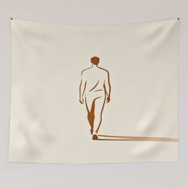 Item preview, Solitary Walk – Minimalist Silhouette in Motion designed and sold by Cristhian Almanza.