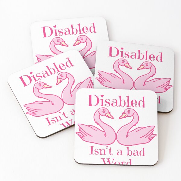 Item preview, Disabled Swan Coquette designed and sold by disableddaydreamer .