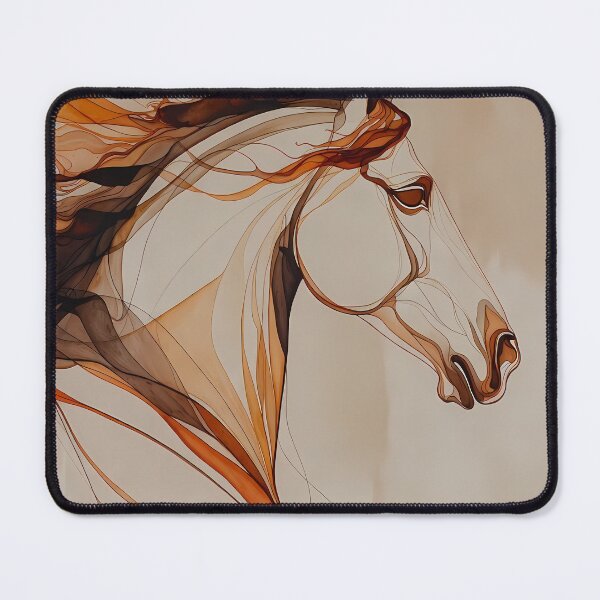 Item preview, Stylized Horse Abstract Artwork (image size 7840x11680) designed and sold by Digital-Davinci.