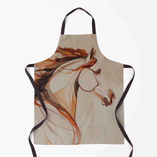 Item preview, Stylized Horse Abstract Artwork (image size 7840x11680) designed and sold by Digital-Davinci.