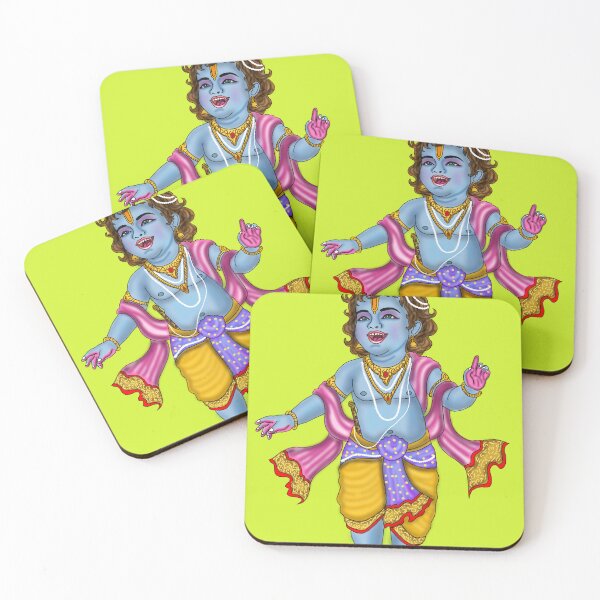 Item preview, Lord Krishna Art – Divine Hindu God Illustration designed and sold by Harshit_Digital_Arts.