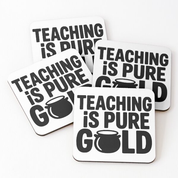 Item preview, Teaching Is Pure Gold designed and sold by theartfulaspie.
