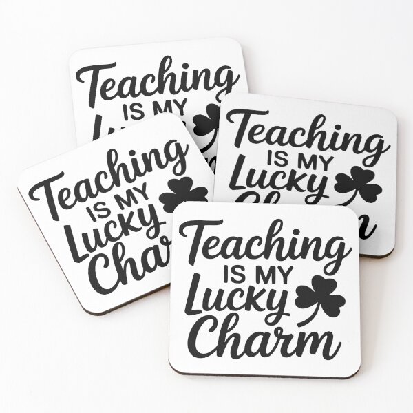 Item preview, Teaching Is My Lucky Charm designed and sold by theartfulaspie.