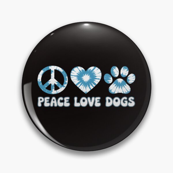 Item preview, Dog Love Dog Mom Dog Dads Gift Peace Love Dogs Tie Dye designed and sold by cherylbartlett.