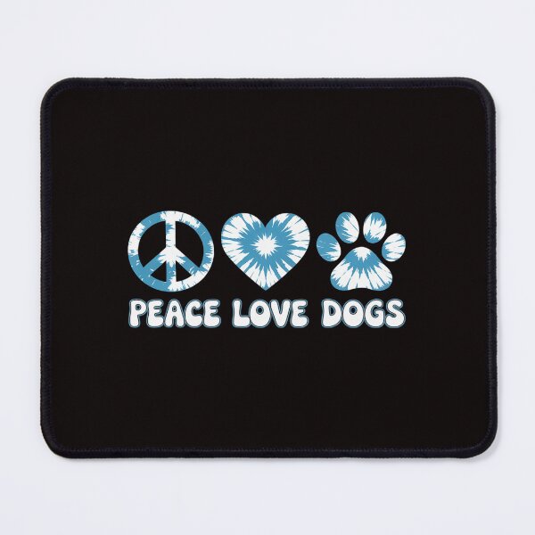 Item preview, Dog Love Dog Mom Dog Dads Gift Peace Love Dogs Tie Dye designed and sold by cherylbartlett.