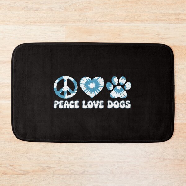 Item preview, Dog Love Dog Mom Dog Dads Gift Peace Love Dogs Tie Dye designed and sold by cherylbartlett.