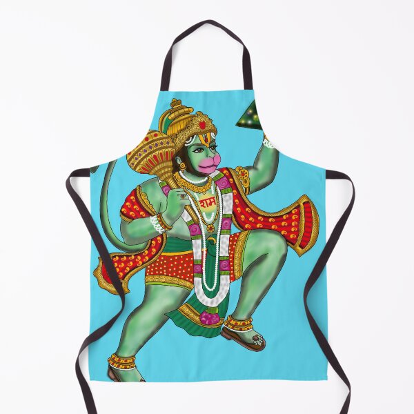 Item preview, Lord Hanuman Art – Powerful Hindu Deity Illustration designed and sold by Harshit_Digital_Arts.