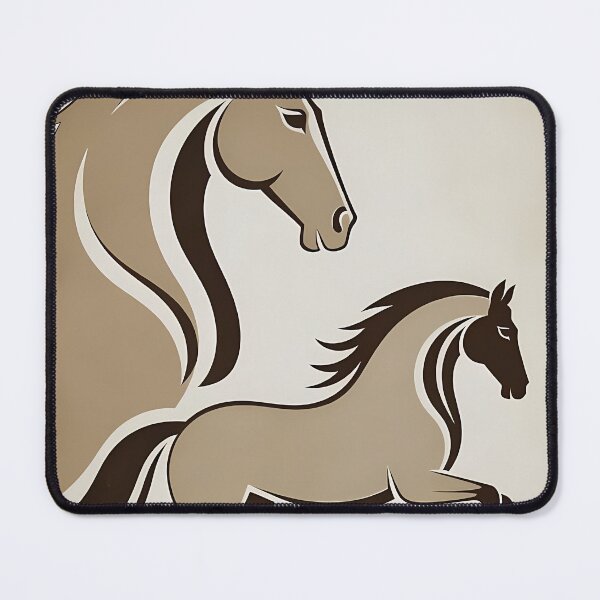 Item preview, Stylized Horse Abstract Artwork (image size 7840x11680) designed and sold by Digital-Davinci.