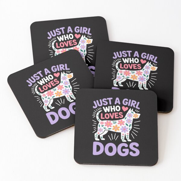 Item preview, Dog Just A Girl Who Loves Dogs Gift designed and sold by gerardostokes.