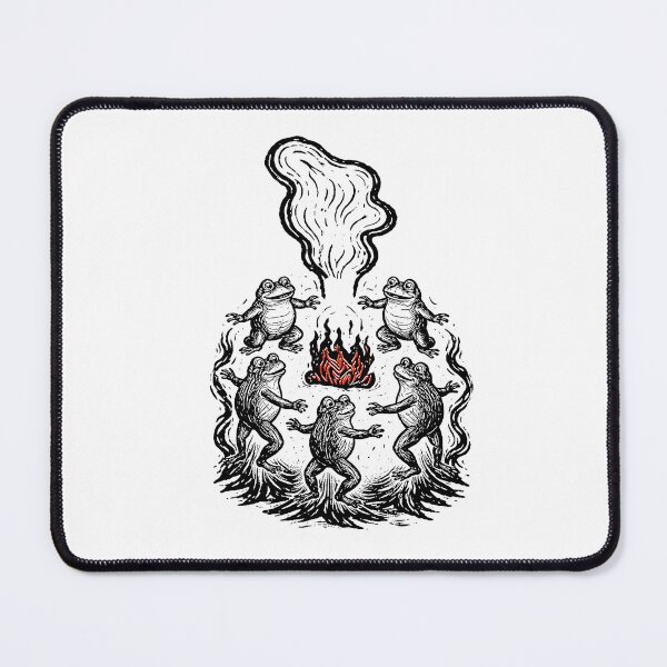 Item preview, Frog Bonfire - Unhinged Animal Meme designed and sold by RandyHaskins.