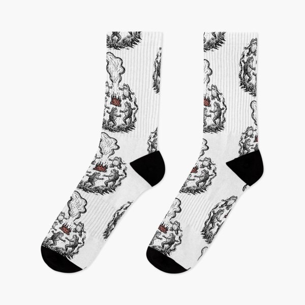 Item preview, Frog Bonfire - Unhinged Animal Meme designed and sold by RandyHaskins.