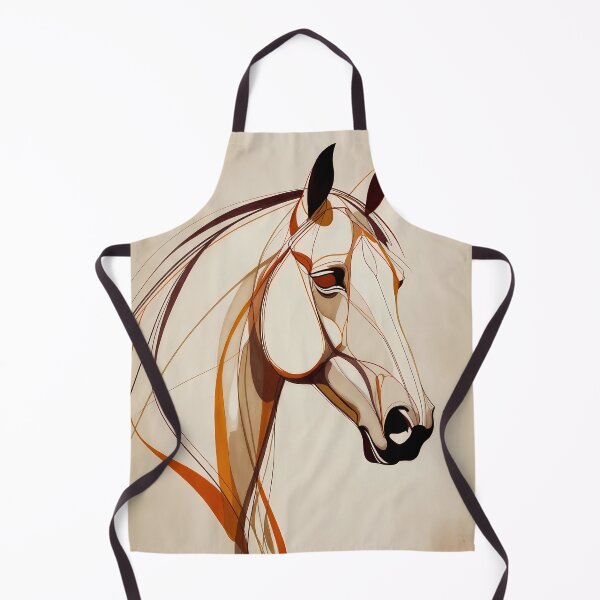 Item preview, Stylized Horse Abstract Artwork (image size 7840x11680) designed and sold by Digital-Davinci.