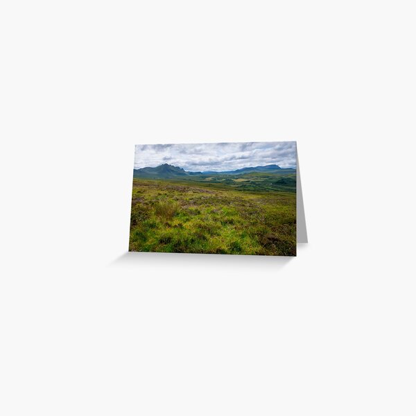 Peaks of Ben Loyal and Ben Hope Scottish Highlands Greeting Card