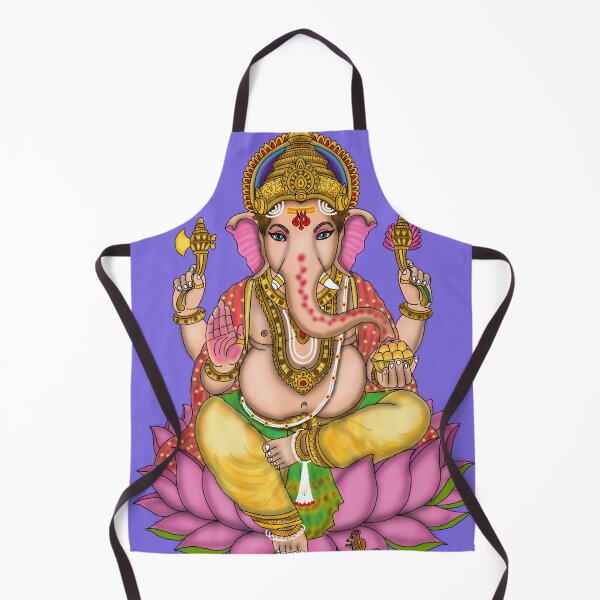 Item preview, Lord Ganesha Art – Divine Elephant God Illustration designed and sold by Harshit_Digital_Arts.