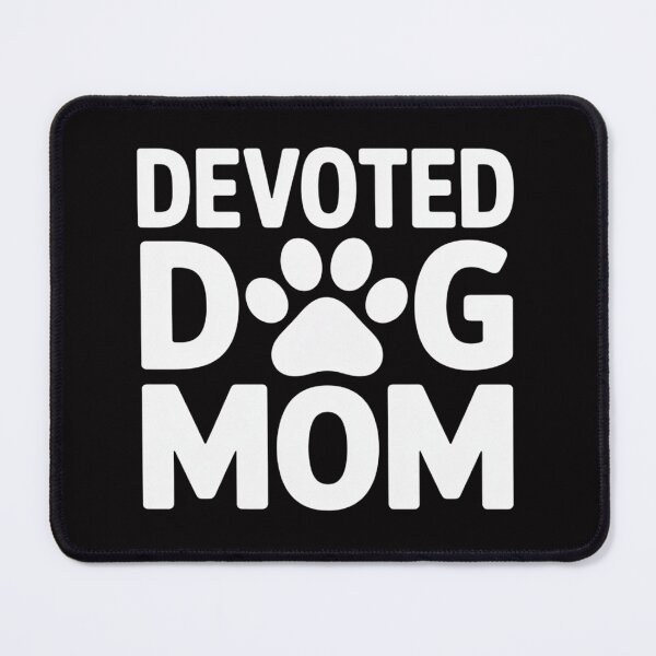 Item preview, Devoted Dog Mom Snowy Cute paw Print Women's Girls Love Dogs designed and sold by gerardostokes.