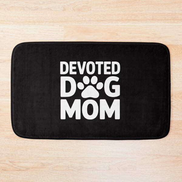 Item preview, Devoted Dog Mom Snowy Cute paw Print Women's Girls Love Dogs designed and sold by gerardostokes.
