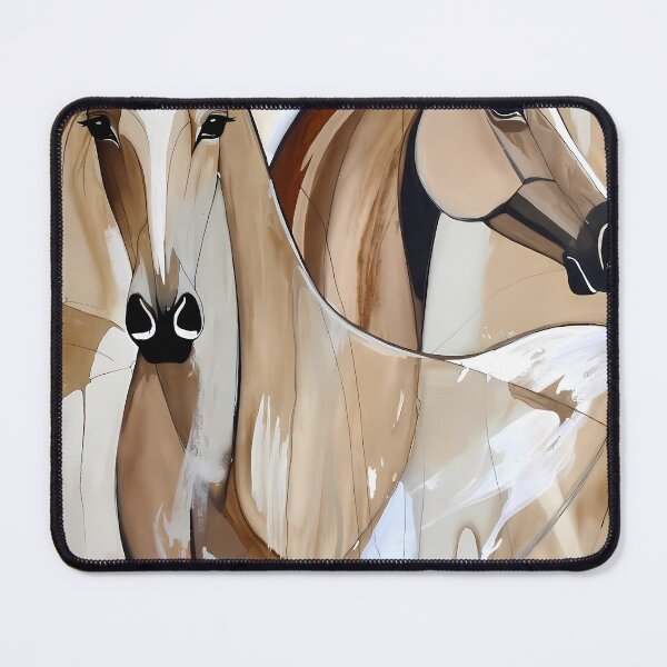 Item preview, Stylized Horse Abstract Artwork (image size 7840x11680) designed and sold by Digital-Davinci.