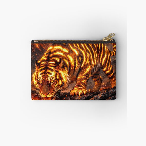Item preview, The Molten Monarch: Volcanic Lava Tiger designed and sold by arfindo-indra.