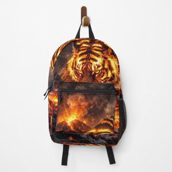 Item preview, The Molten Monarch: Volcanic Lava Tiger designed and sold by arfindo-indra.