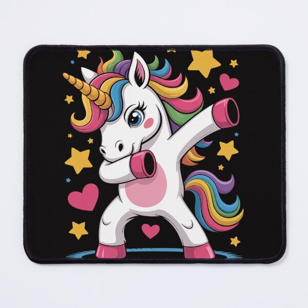 Item preview, Dabbing Unicorn Girls Kids Women Rainbow Unicorns designed and sold by gerardostokes.