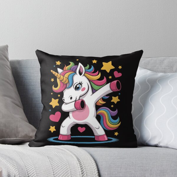 Item preview, Dabbing Unicorn Girls Kids Women Rainbow Unicorns designed and sold by gerardostokes.