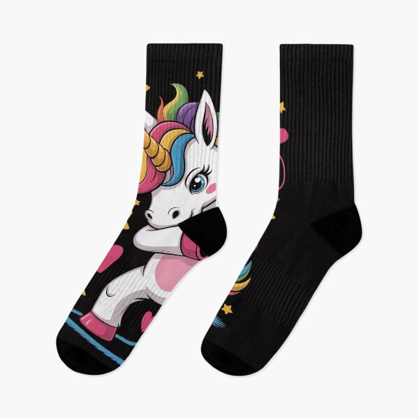 Item preview, Dabbing Unicorn Girls Kids Women Rainbow Unicorns designed and sold by gerardostokes.
