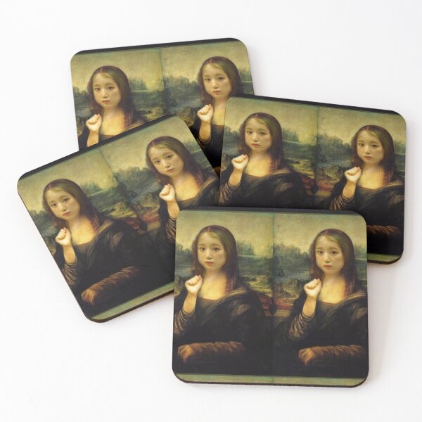 Item preview, Shuhua (G)I-DLE Mona Lisa Meme - Renaissance K-pop Art designed and sold by CochaTwT.