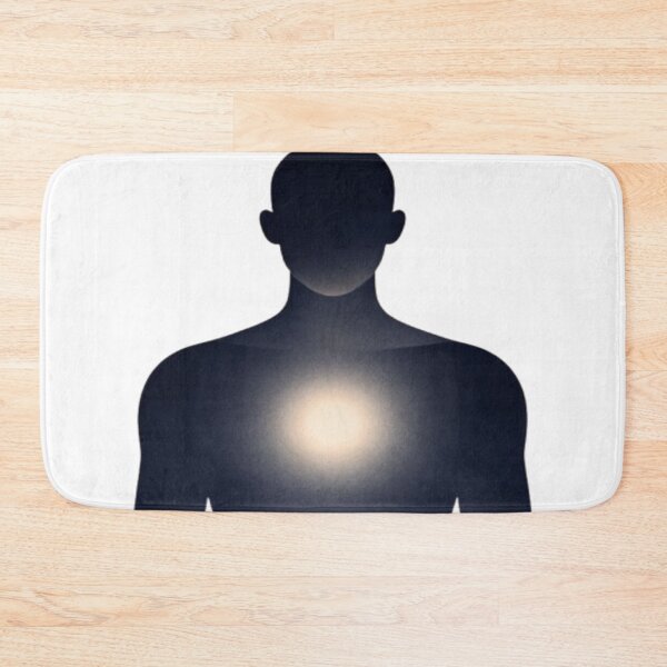 Item preview, Inner Radiance – Silhouette with Chest Light Glow designed and sold by Cristhian Almanza.