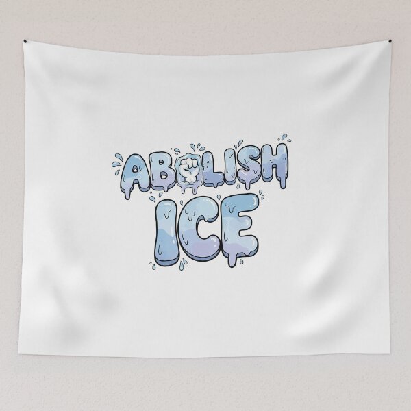 Item preview, Melting Abolish ICE with Raised Fist designed and sold by MrNakrit.