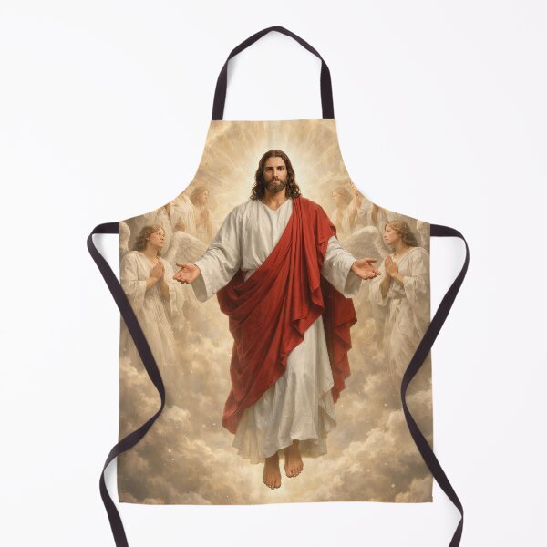 Item preview, The Ascension: Jesus and the Heavenly Host designed and sold by arfindo-indra.